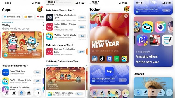 Perayaan Imlek WePlay di Asia Tenggara Dapatkan Rekomendasi Ganda dari Fitur App Store Today dan Koleksi Utama